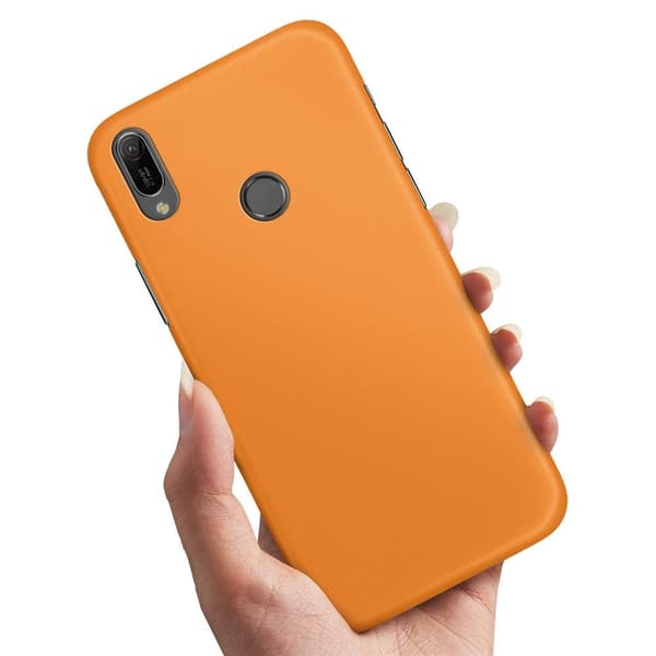 Skal / Mobilskal till Xiaomi Redmi Note 7 - Orange Orange
