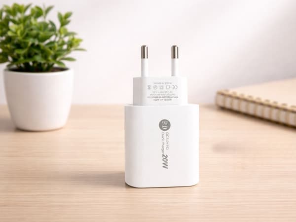 20W USB & USB-C väggladdare + 3-i-1 kabel iPhone