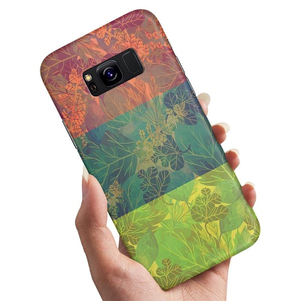 Deksel / Mobildeksel til Samsung Galaxy S8 Plus - Løvmønster