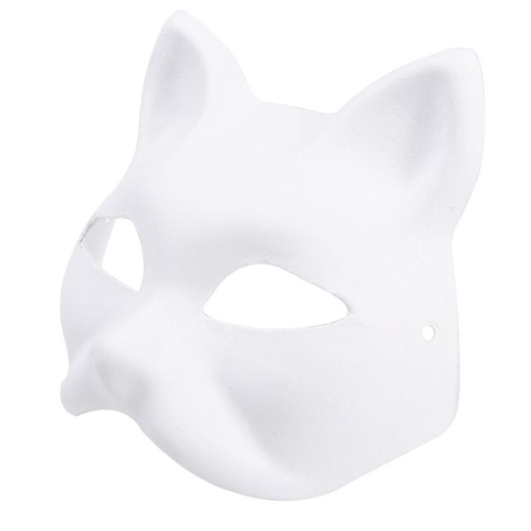 DIY Kattemaske / Therian Maske - 10 stk
