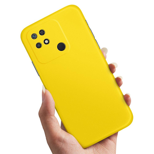 Xiaomi Redmi 10C - Kuoret/Suojakuori Keltainen
