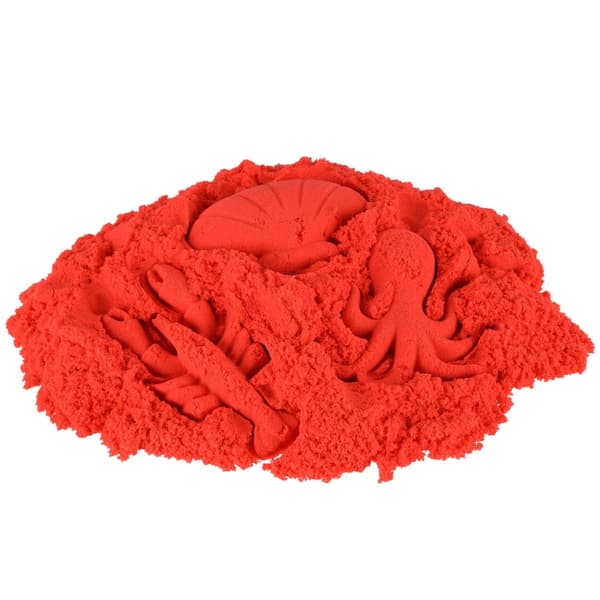 Magisk Sand 1kg - Torkar inte ut Röd