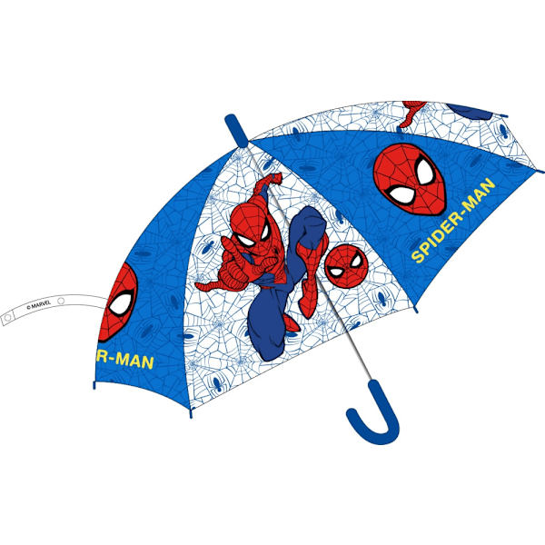 Spiderman Web Blå barnens paraply Ø74 cm