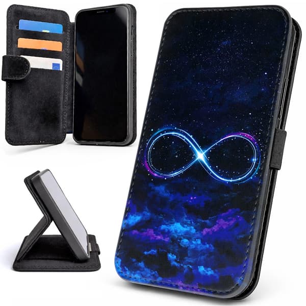 Lommebok Deksel / Mobildeksel til iPhone 17 Pro Max - Infinity