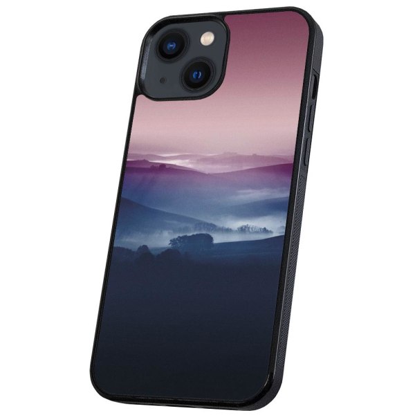 iPhone 14 Plus - Cover/Mobilcover Farverige Dale