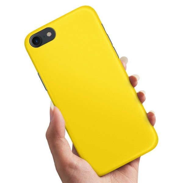 iPhone 5/5S/SE - Cover/Mobilcover Gul Yellow