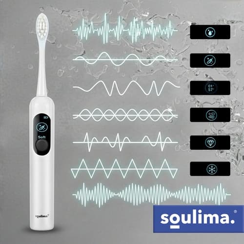 Eltandborste Soulima X800 - Tandborste White