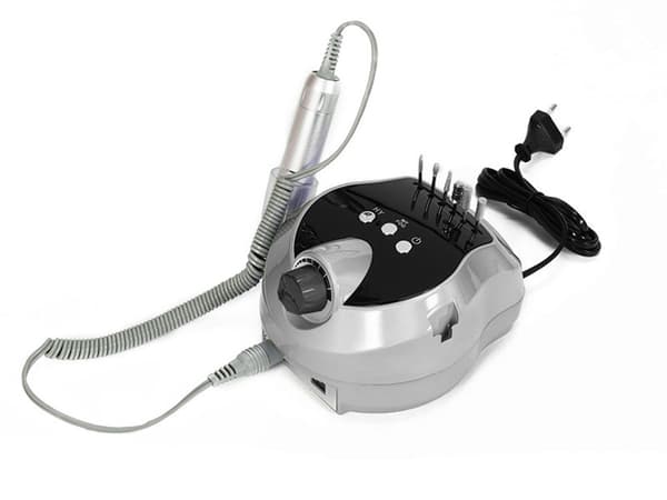 Nagelfil elektrisk 80W set grå