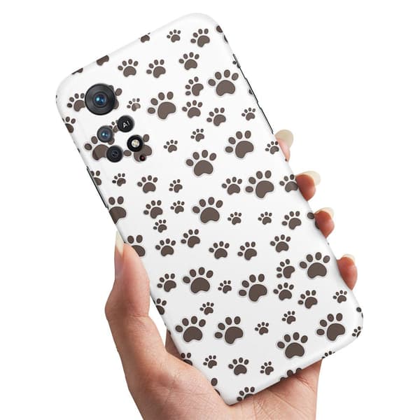 Skal / Mobilskal till Xiaomi Redmi Note 11 Pro - Paw Pattern