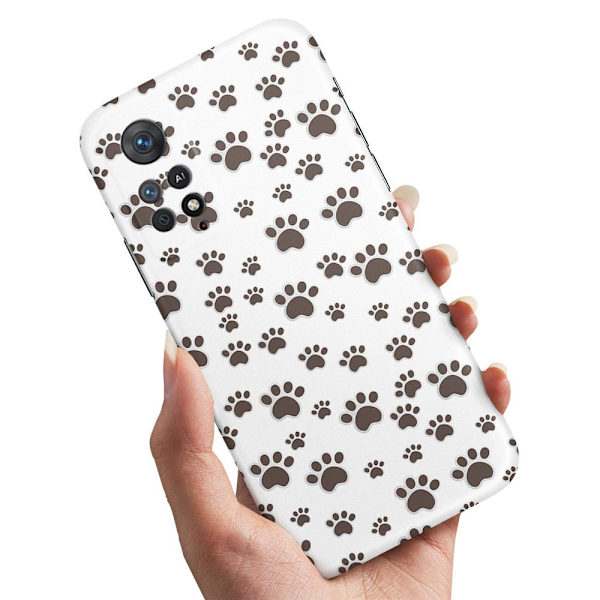 Xiaomi Redmi Note 11 Pro - Skal/Mobilskal Paw Pattern
