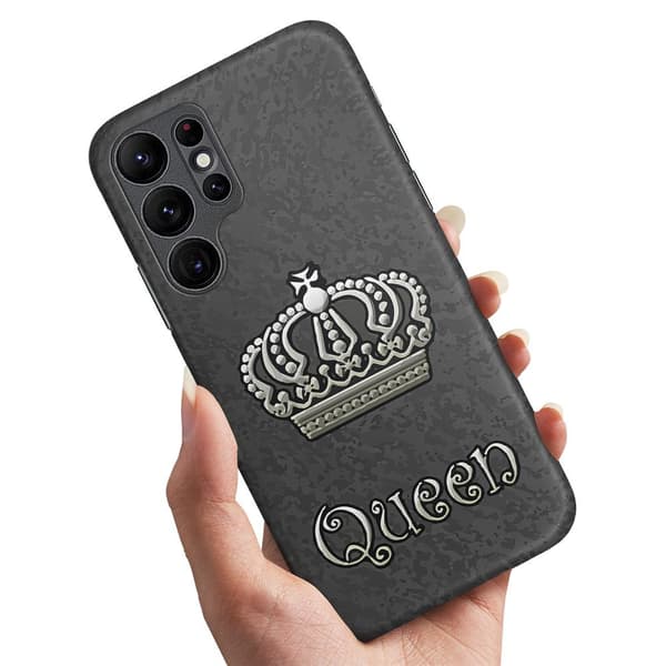 Deksel / Mobildeksel til Samsung Galaxy S22 Ultra - Queen Multicolor