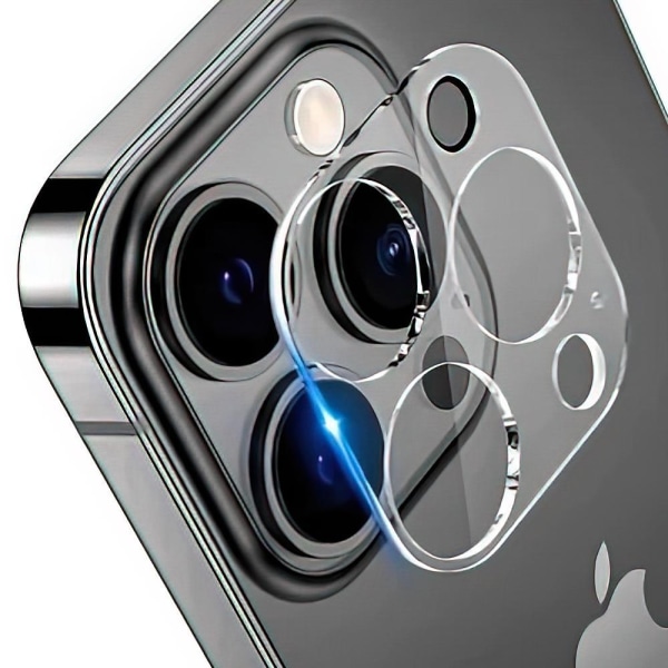 2stk iPhone 13 Pro/13 Pro Max - Kameraskjermbeskytter - Temper Transparent