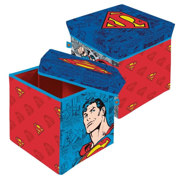 Superman leksaksförvaring 30×30×30 cm