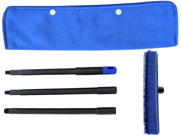 Silikonkvast med skaft 120 cm Blå