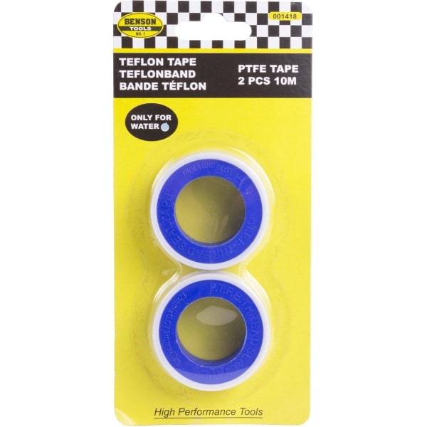 2-Pak - Teflontape / PTFE-tape – Gjengesikringstape