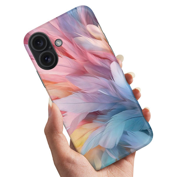 Deksel / Mobildeksel til iPhone 16 - Feathers