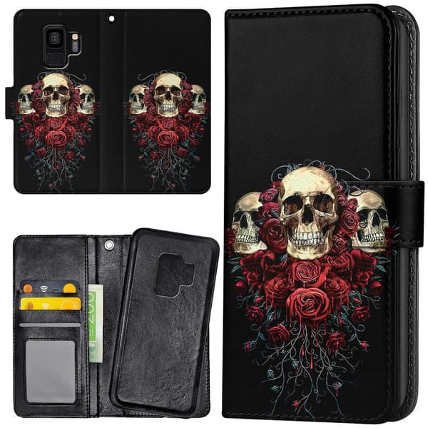 Huawei Honor 7 - Lommebok Deksel Skulls