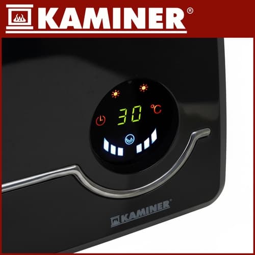 Fläktkonvektor / Vägghängt Element - 1000-2000W Black