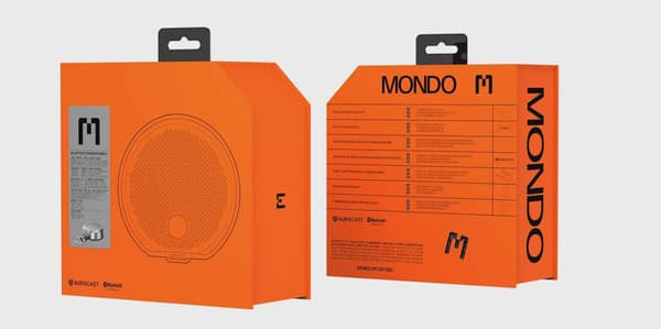 Mondo Bluetooth Högtalare Small Metall/Svart