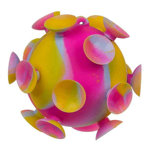 Fidget Stressipallo - Puristuspallo imukupeilla Multicolor