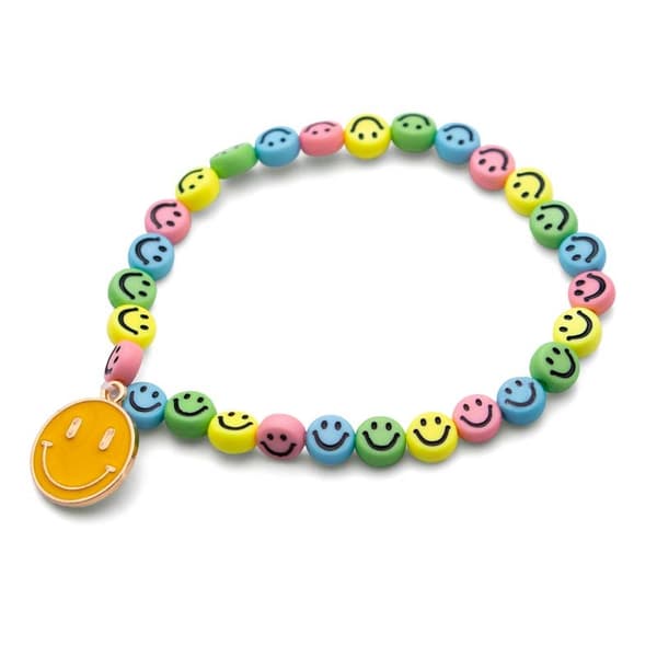DIY Rannekoru / Rannekoru Lapsille - Pick-n-pop Smiley Smiley