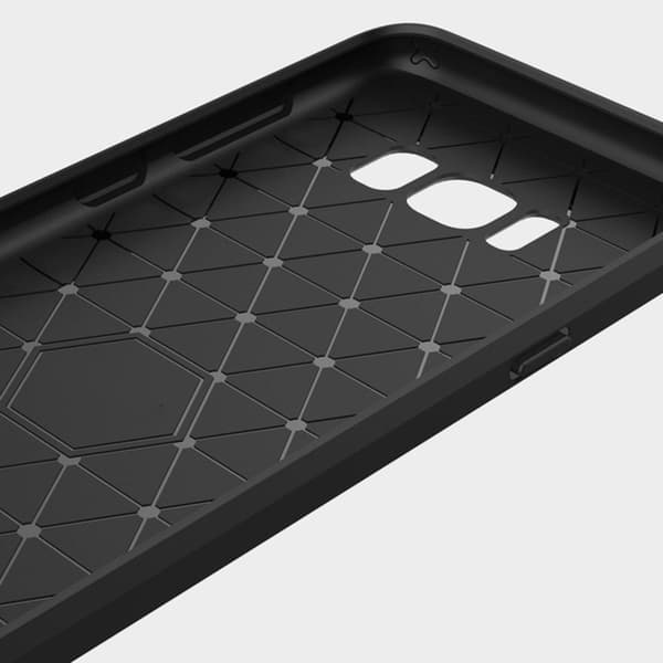 Vanntett og støtsikkert deksel for Samsung Galaxy S8 - Beskyttelse mot riper Black