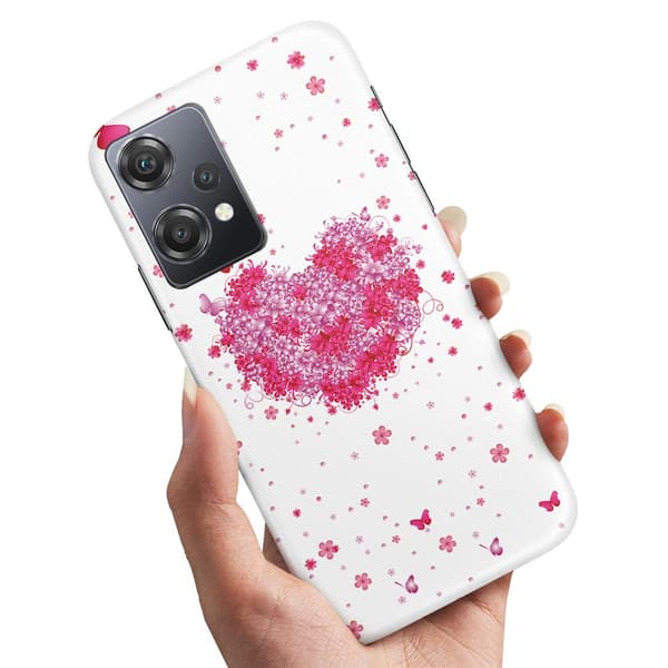 Deksel / Mobildeksel til OnePlus Nord CE 2 Lite 5G - Blomsterhjerte