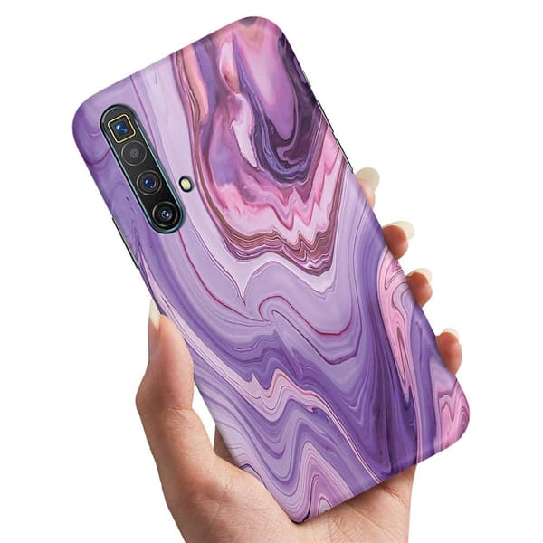 Skal / Mobilskal till Realme X3 SuperZoom - Marmor multifärg