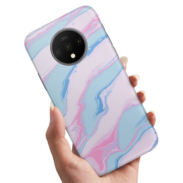 OnePlus 7T - Deksel/Mobildeksel Marmor Multicolor