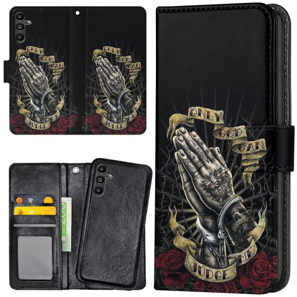 Samsung Galaxy A13 5G/A04s - Mobilcover/Etui Cover Only God Can