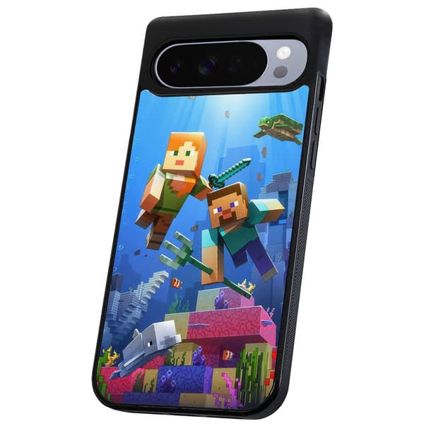 Google Pixel 10 Pro XL - Skal/Mobilskal Minecraft