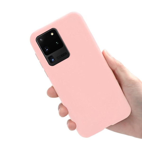 Samsung Galaxy S20 Ultra - Kansi/mobiilikotelo - kevyt ja ohut Light pink
