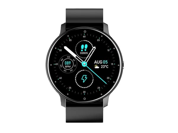Smartwatch sport - Bluetooth-samtal och gummirem
