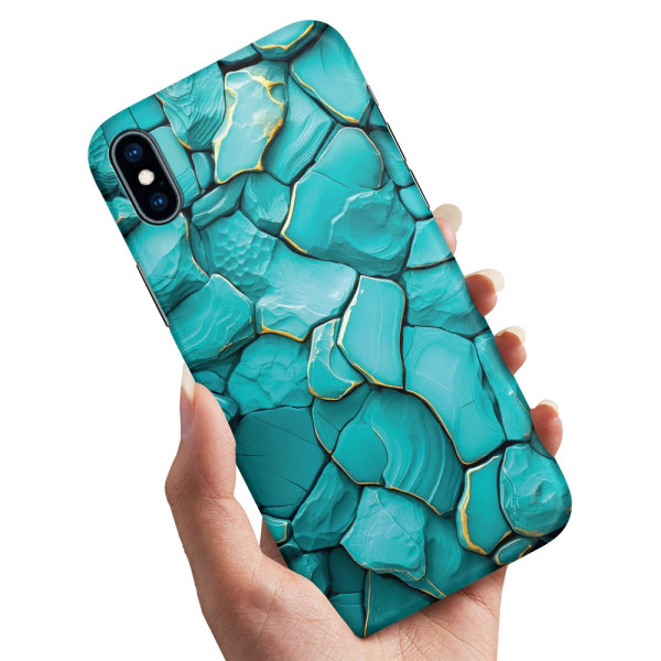 iPhone X/XS - Cover/Mobilcover Stones