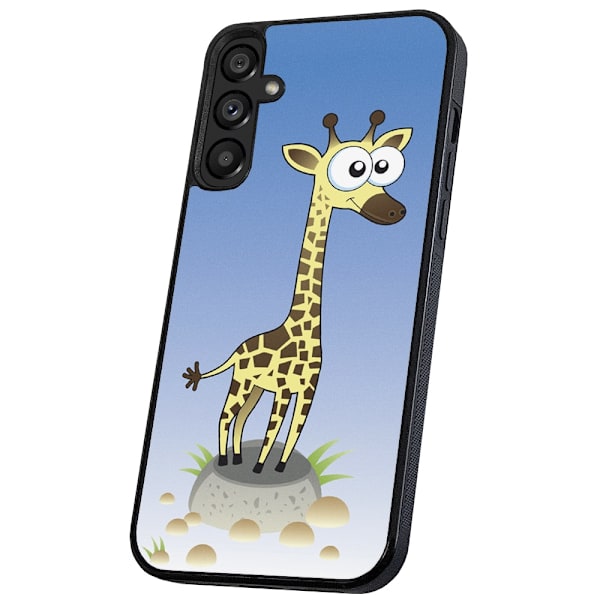 Samsung Galaxy A54 - Kuoret/Suojakuori Piirretty Kirahvi