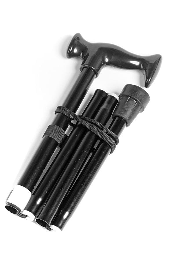 Taitettava Kävelykeppi - 85-95 cm Black