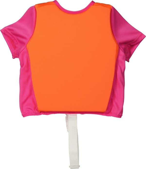 Strooem simväst för barn 4-6 år Orange-Pink