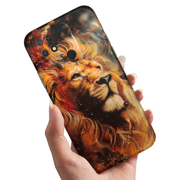 Deksel / Mobildeksel til Xiaomi Redmi 10C - Lion