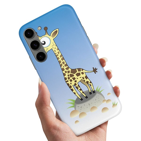 Samsung Galaxy S23 Plus - Kuoret/Suojakuori Piirretty Kirahvi