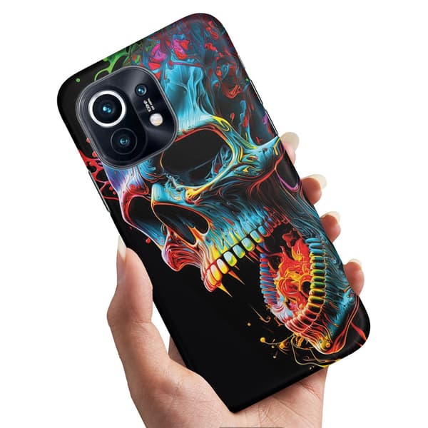 Deksel / Mobildeksel til Xiaomi Mi 11 - Skull