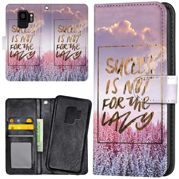 Samsung Galaxy S9 - Mobilcover/Etui Cover Success Not Lazy
