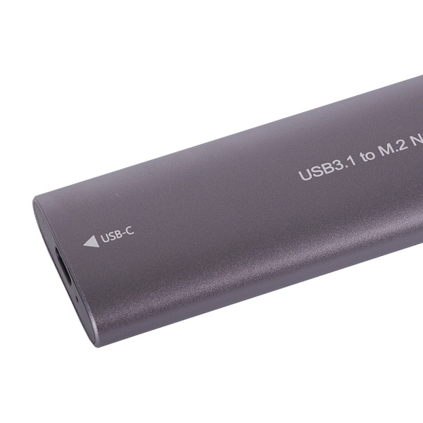 USB 3.1-kabinett för intern M.2 SSD Silver