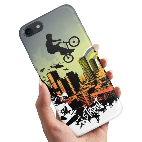iPhone 7/8/SE - Cover/Mobilcover Street BMX