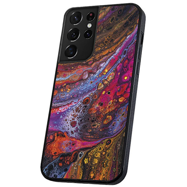 Samsung Galaxy S21 Ultra - Kuoret/Suojakuori Psykedeelinen