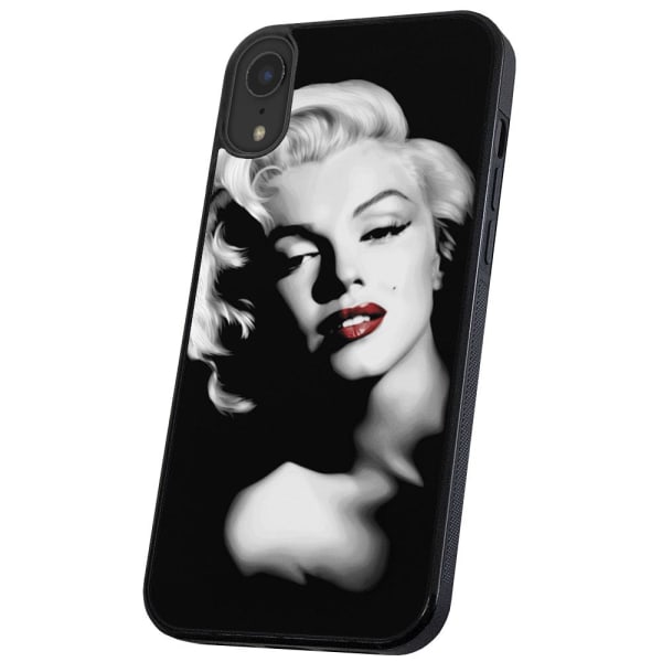 iPhone XR - Skal/Mobilskal Marilyn Monroe multifärg
