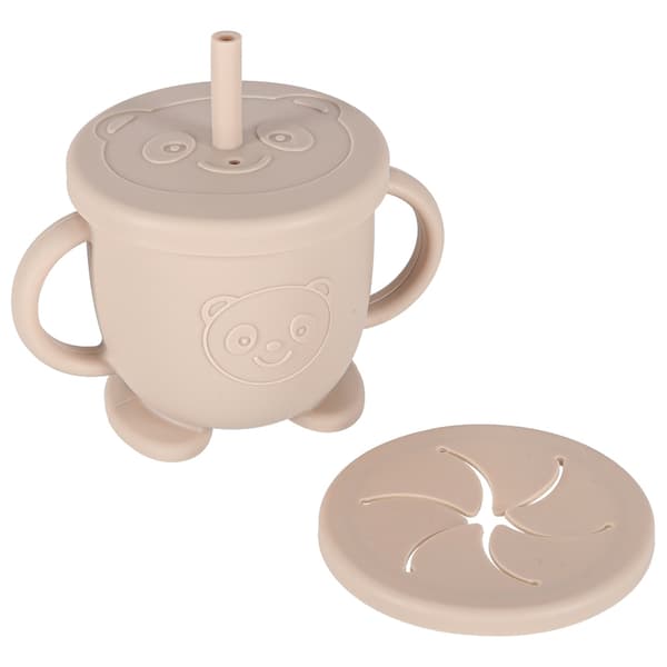 Barnservis Silikon - 9-delar Beige
