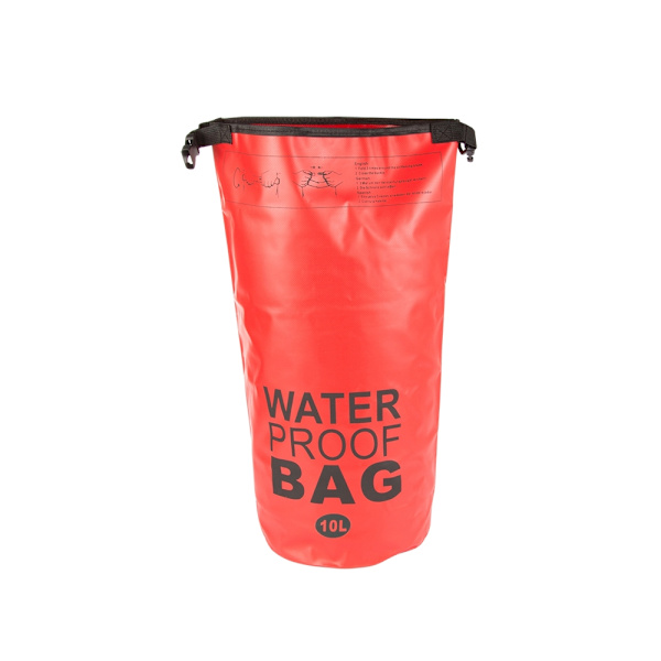 Vattentät Påse / Vattenpåse - Vattenförvaring - 10 liter Red