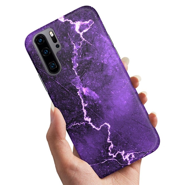 Huawei P30 Pro - Deksel/Mobildeksel Marmor Multicolor