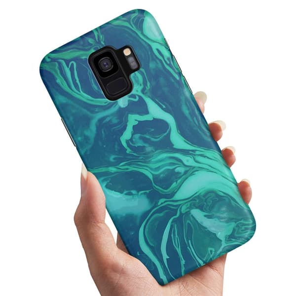 Deksel / Mobildeksel til Samsung Galaxy S9 - Marmor Multicolor