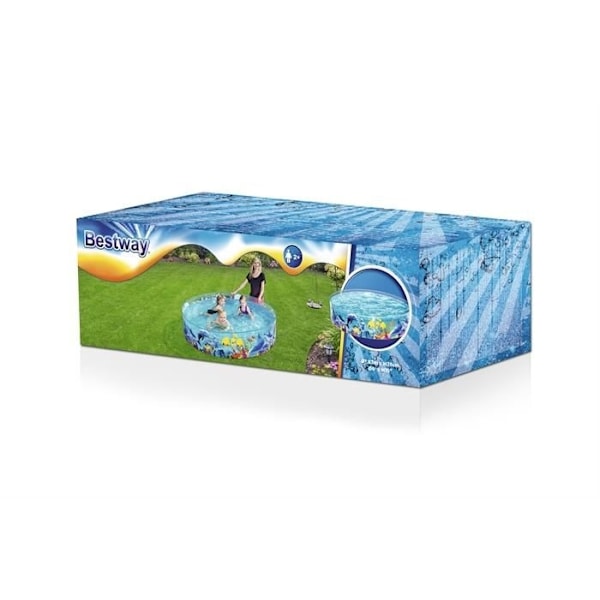 Barnpool / Pool / Badpool för Barn - 183x38 cm